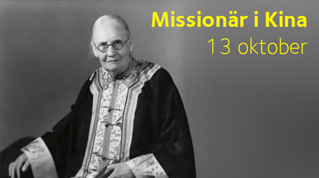 Hedvig Lovisa Rinell – Missionär i Kina
